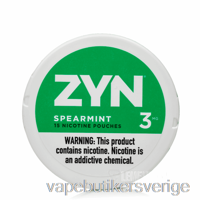 Vape Sverige Zyn Nikotinpåsar - Spearmint 3mg